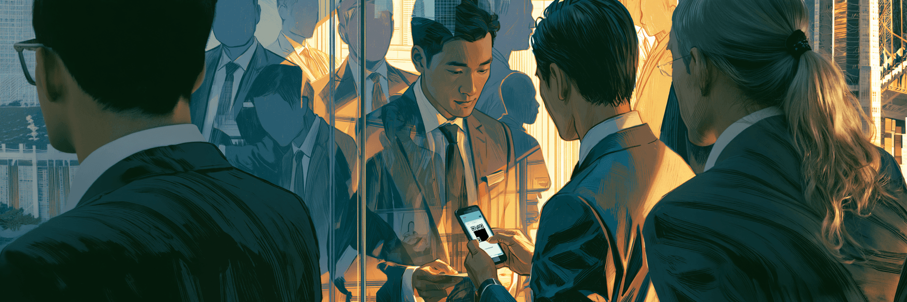 Why Secure Digital Business Cards Should Not Allow Anonymous Access