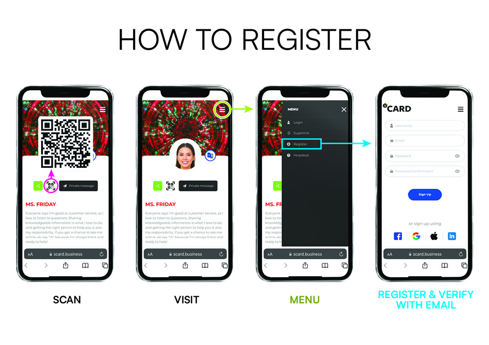How To Register - Scard