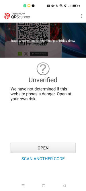 Trend Micro QR Scanner
