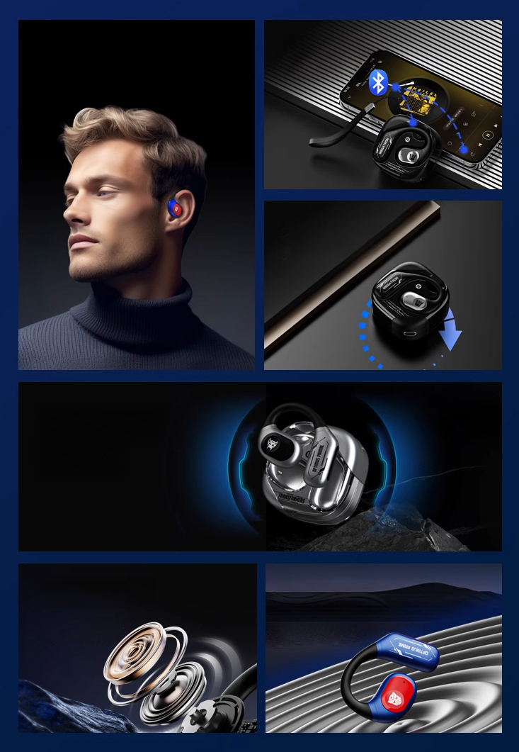 specification of the Over-Ear Hooks Earphone