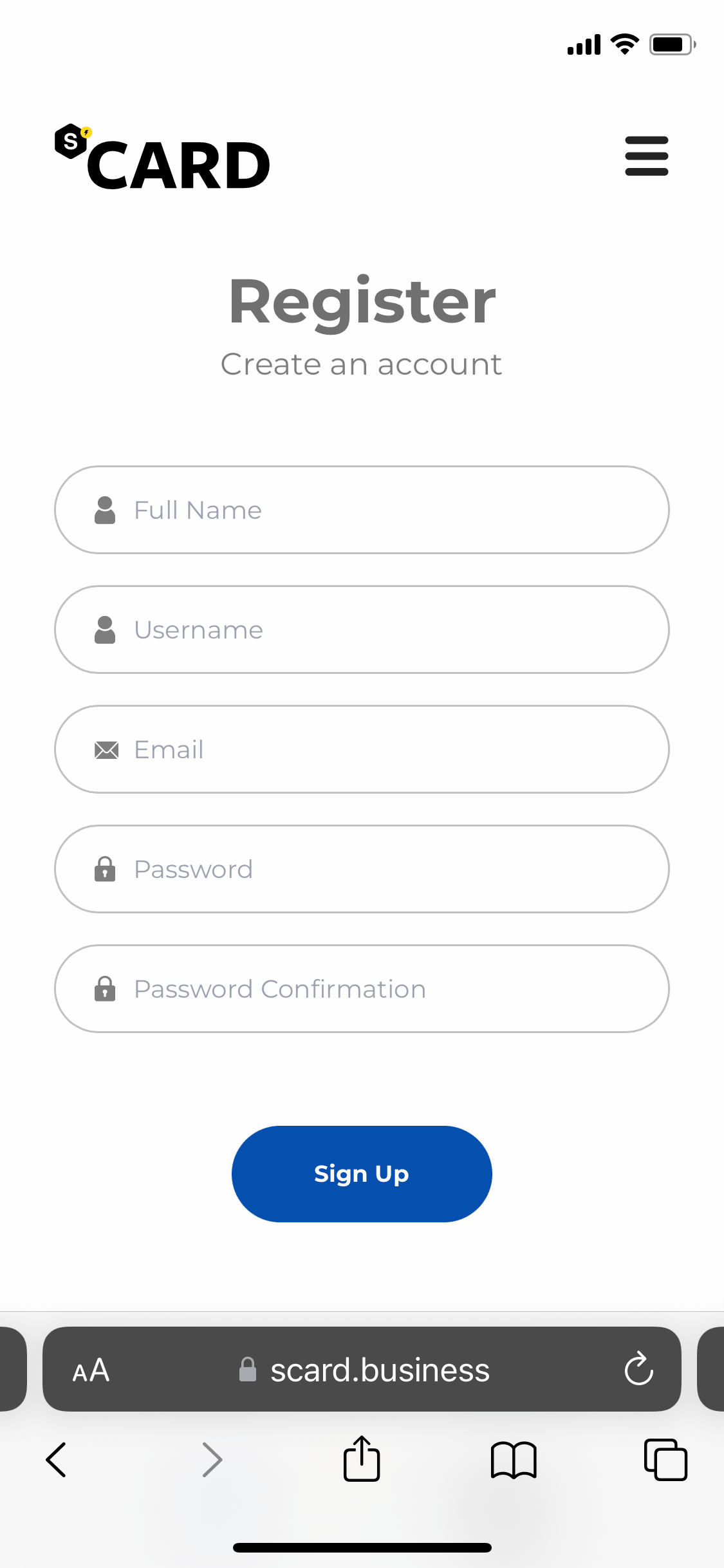 Scard registeration methods